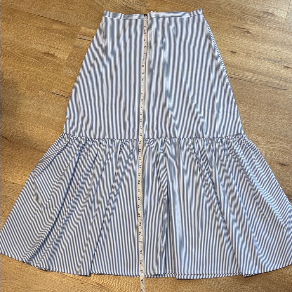 Blue Striped Women's Skirt
